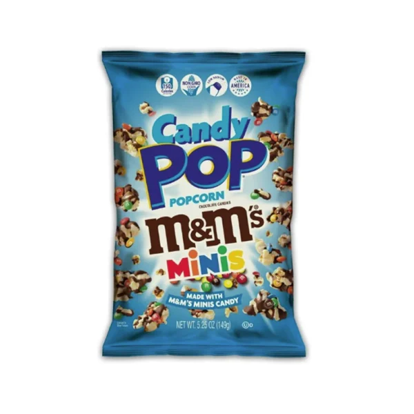 CandyPop M&M popcorn (149g)