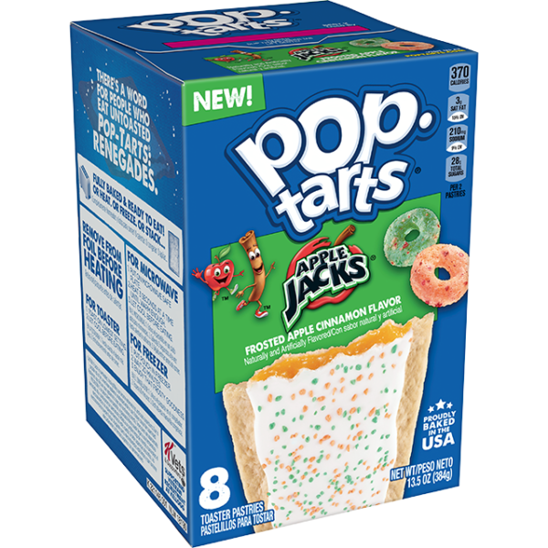 PopTarts Frosted Apple Cinnamon Apple Jacks