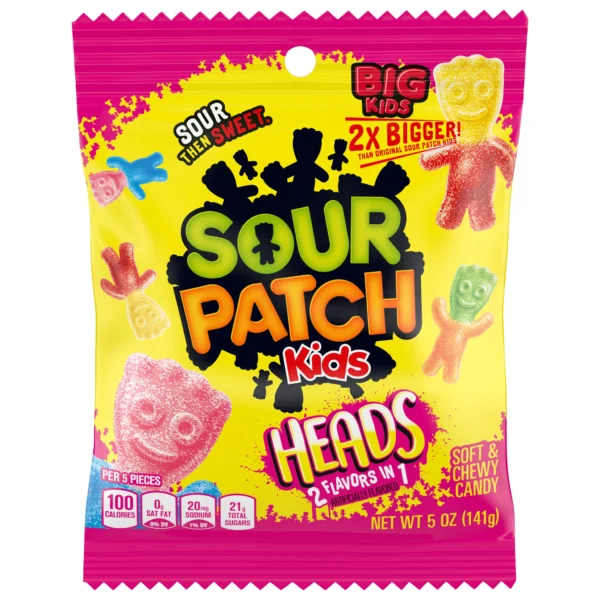 Sour Patch Kids Heads 2in1 (141g)