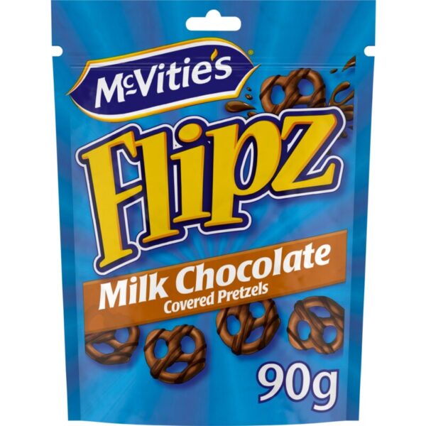 Flipz Chocolate Pretzels Melk (90g)